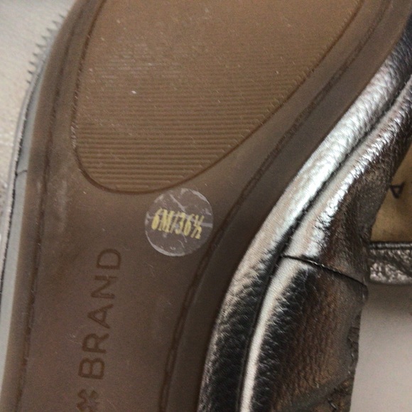 Lucky Brand Silver Echo2 Ballet Flats, 6M - Picture 9 of 9